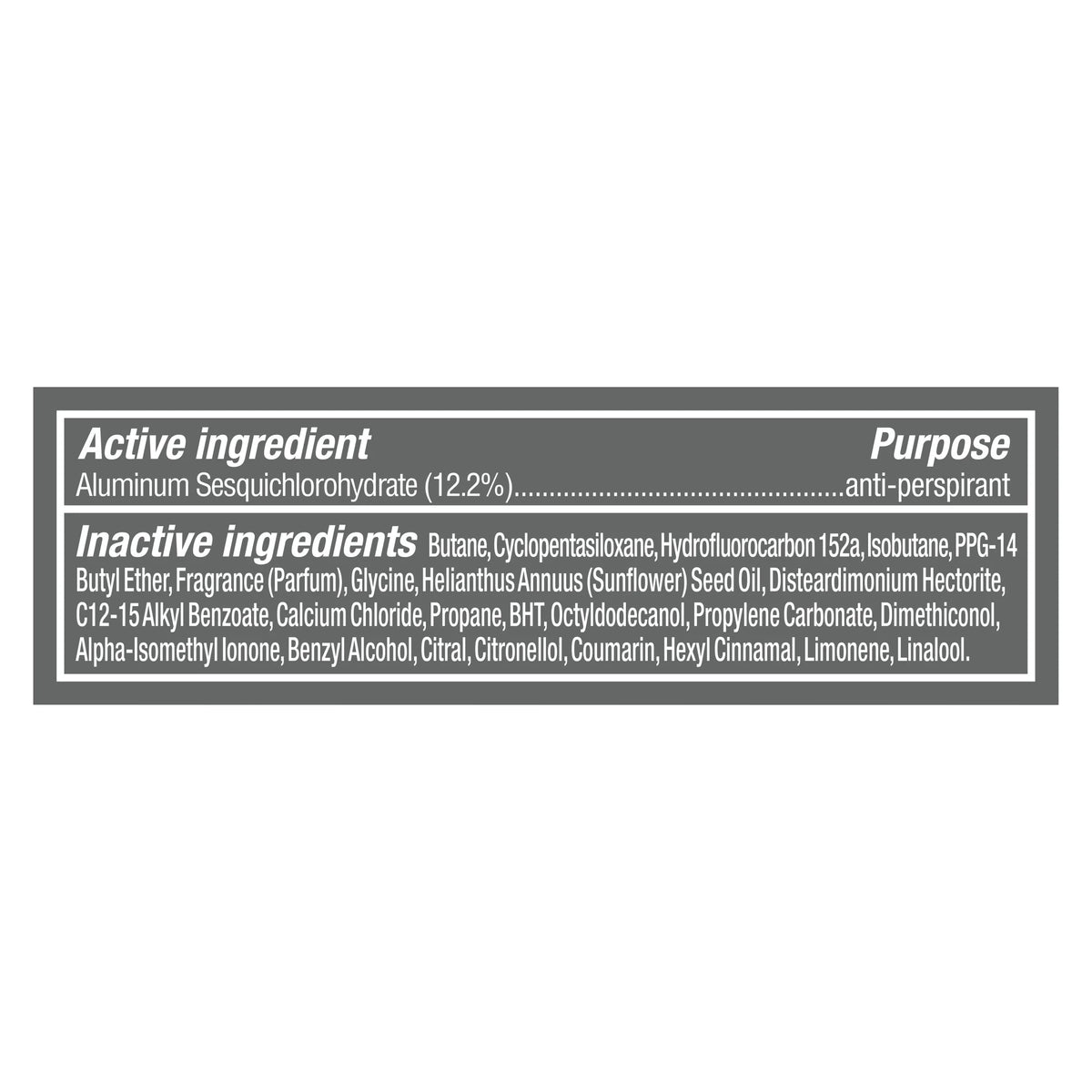 Stain Defense Long Lasting Men'S Antiperspirant Deodorant Dry Spray, Clean, 3.8 Oz