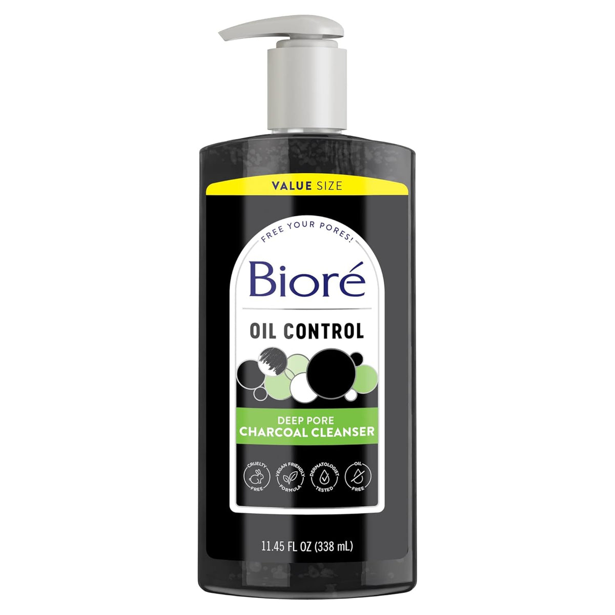 Biore Deep Pore Charcoal Face Wash Daily Facial Cleanser