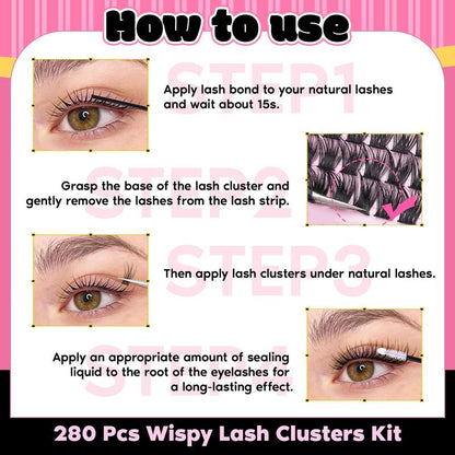 DIY Lash Extension Kit 9-16mm