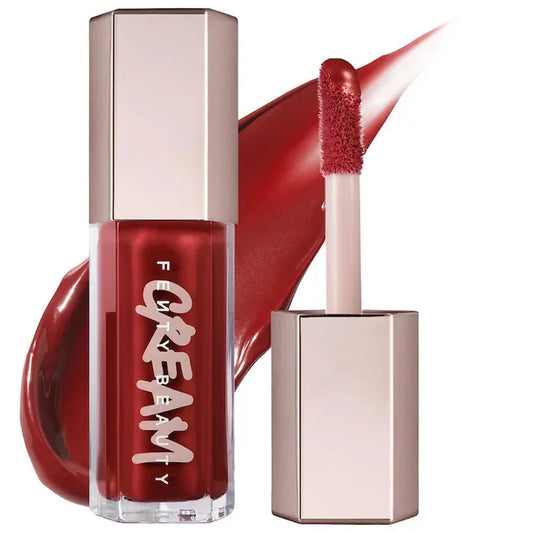 Fashionable and Fresh  Lip Gloss Multi-Color Shiny Transparent Liquid Lipstick Beginner Essential Lipstick Cosmetics