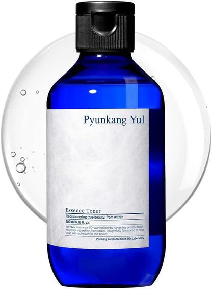 [PKY] Essence Toner for Deep Hydration, Highly Concentrated Essence Facial Toner, Minimal Ingredients, Zero-Irritation, Korean Skincare (6.8 Fl. Oz, 200Ml)